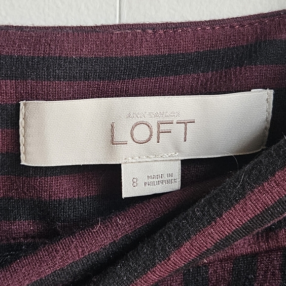 Loft Striped Pencil Skirt in Women's 8 - Picture 7 of 15